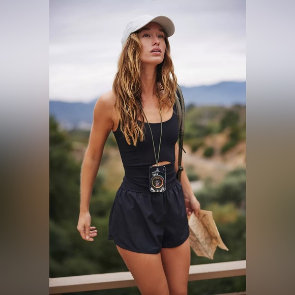 New Free People Movement Righteous Runsie in Black - Picture 1 of 2
